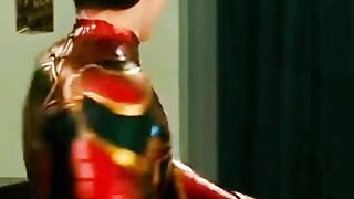 Spiderman using nano tech suit vs Ironman using nano tech suit_ #marvel #spiderman #ironman #shorts.