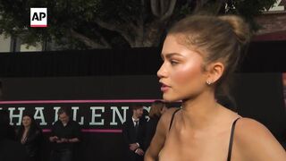Zendaya talks outfits, comedy roles.