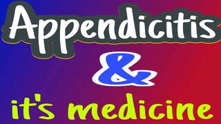 Appendicitis, য়্যাপেন্ডিসের রোগ।