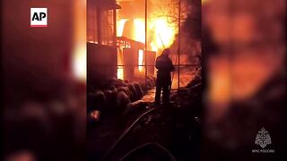 Massive fire kills more than 200 animals at Crimea private zoo.