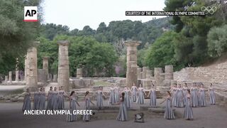 Paris Olympics flame is lit at the Greek cradle of ancient games.