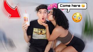 Putting “HONEY PACKET” In My Girlfriends DRINK To See How She Reacts! ????*Wild Reaction*