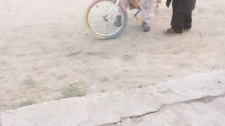 Babies are cycling|| babyvlog|| vlogbaby||
