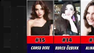 Most beautiful 15 Turkish actresses