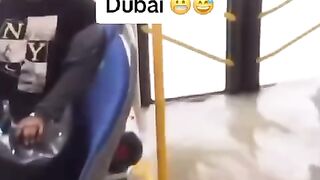 Dxb transport  after rain