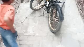 Boys are playing