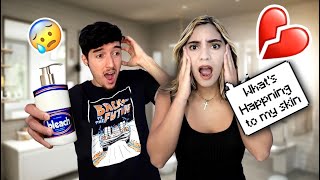 Bleach Prank Turned My Girlfriend White!????