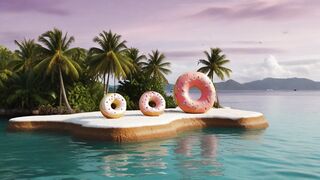 Cat and donut islands