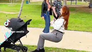 The “Invisible Chair” prank.