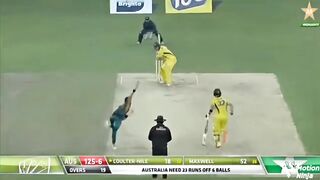 Pakistan vs Australia Match Final Over.