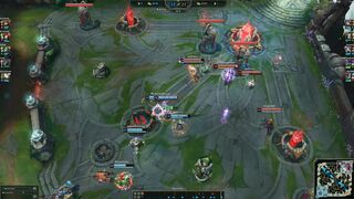 League of team fight