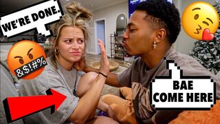 KISSING MY GIRLFRIEND IN THE MIDDLE OF AN ARGUMENT PRANK !! *Crazy Reaction*