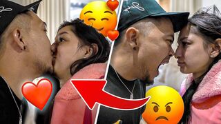 KISSING MY GIRLFRIEND IN THE MIDDLE OF AN ARGUMENT *HER REACTION WAS PRICELESS*