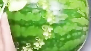 crop circle in a watermelon wow