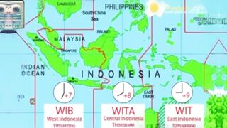 Malaysia has changed time zones six times
