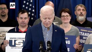 Biden says uncle was shot down during WWII in an area known to have 'cannibals'.