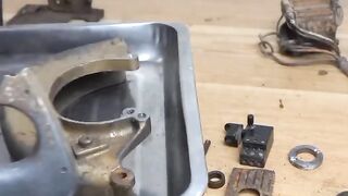 Restoration of Makita circular saw part 07