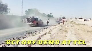Suddenly attack on pak army