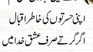 Allama Iqbal heart touching quotes and poetry.