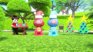 Johnny and Baby Zay joins Chiya to play the wonderful Gumball Machine toss christmas game