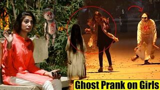 Scary Ghost Prank on Girl _ ????????????????????