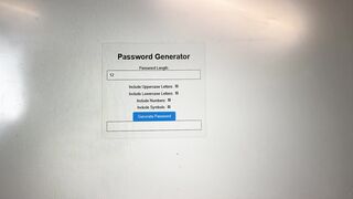 Générateur de mot de passe