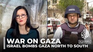 Israel bombs Gaza north to south with five children among the dead