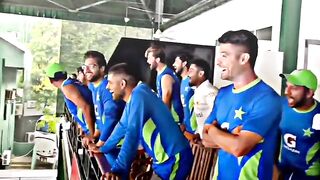 Hassan ali Bowler fun with Ground staff New Zealand vs Pakistan series 2024