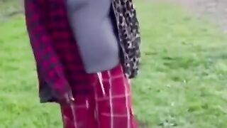 Funny interactiom after he found the guy who took his crocs.