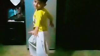 I said exercise, the child is dancing and saying, Dad is right