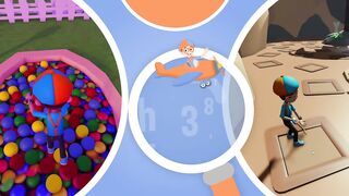 Blippi's Indoor Playground Song!   Blippi Roblox Educational Gaming Videos for Kids