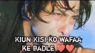 Kyun Kisi ko wafa ke badle....#song #music #sadsong #uditnarayan #viral #terenaam