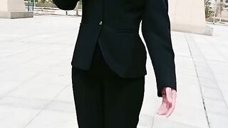 Beautiful girl singing