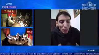 Charlamos con Lucio Le Moal , militante y delgado gremial ATE