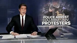 Pro-Palestinian demonstrators arrested at Columbia University