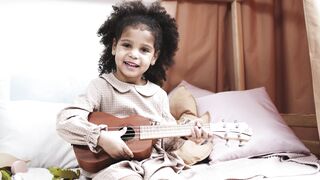 "Children's Joy: Embracing Happiness"