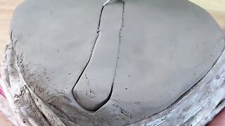 Cool mud satisfying cutting | ASMR
