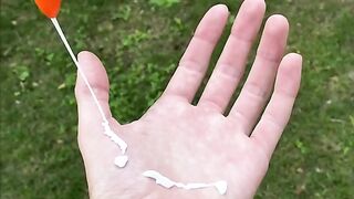 Satisfying glue peeling | ASMR