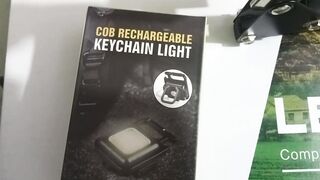 Multi purpose rechargeable light|| COB Rechargeable keychain light || Sir Jamshaid Technology