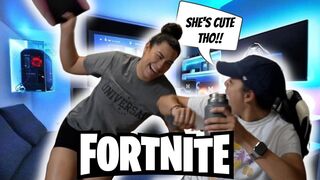 FLIRTING WITH ANOTHER GIRL ONLINE *MY GF WAS PISSED*
