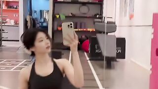 # Good body shows off # Fitness nitrogen pump