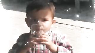 My cute son