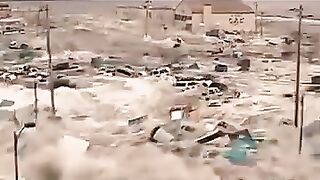 In Dubai flood....