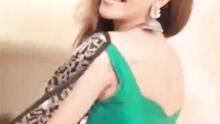 Kim Kardashian saree style