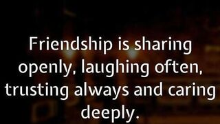 Friendship