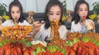 Asmr Chinese Food Mukbang Eating Show | chinese eating food challenge