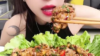 Asmr Chinese Food Mukbang Eating Show | chinese eating food challenge | food eating video