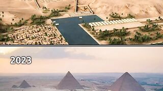 Ancient places then and now