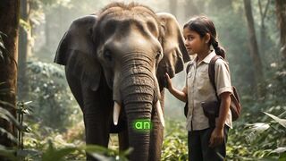 How a lonely girl taught an elephant a lesson