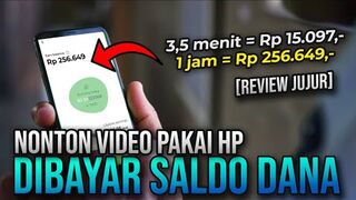 MAKE MONEY ONLINE : CUMA NONTON VIDEO 3,5 MENIT DIBAYAR 15 RIBU - Aplikasi Penghasil Uang Terbukti Membayar.